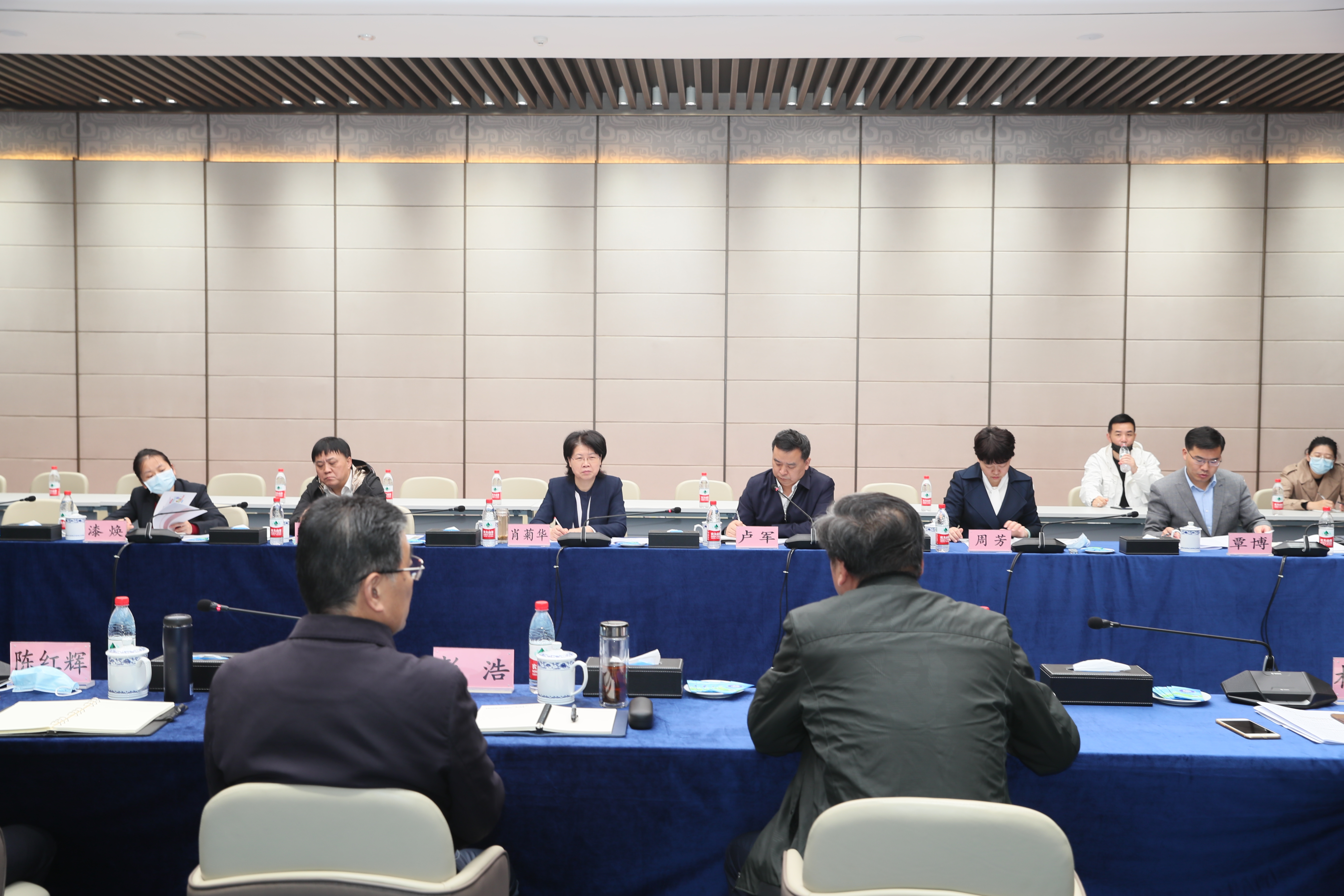 副省長肖菊華來公司調(diào)研：武漢體育中心在做好軍運會“后半篇文章”中具有標桿意義(圖11)